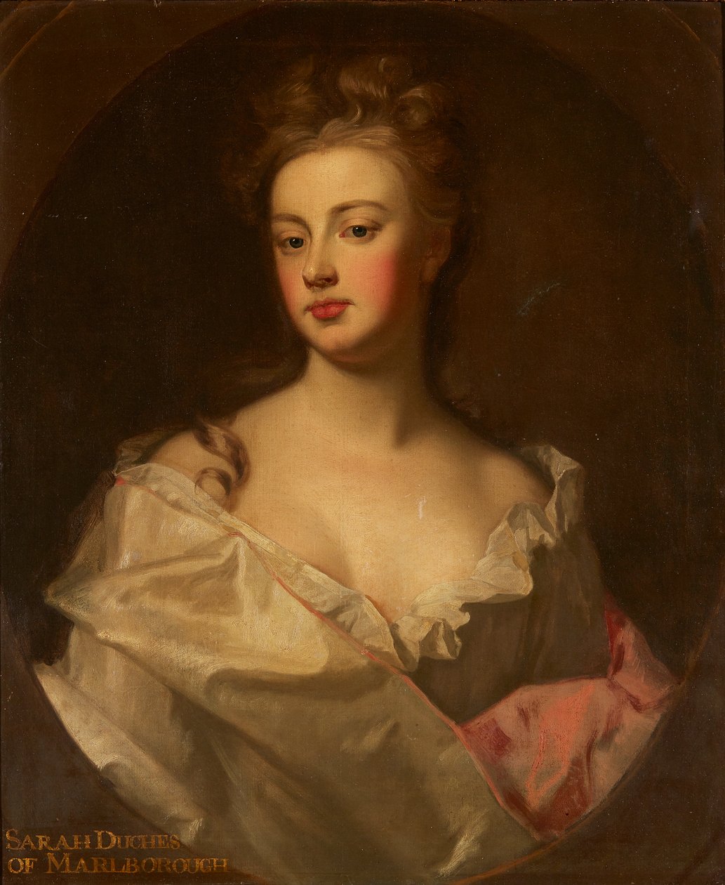 Portrét Sarah, vévodkyně z Marlborough (olej na plátně) od Godfrey (circle of) Kneller
