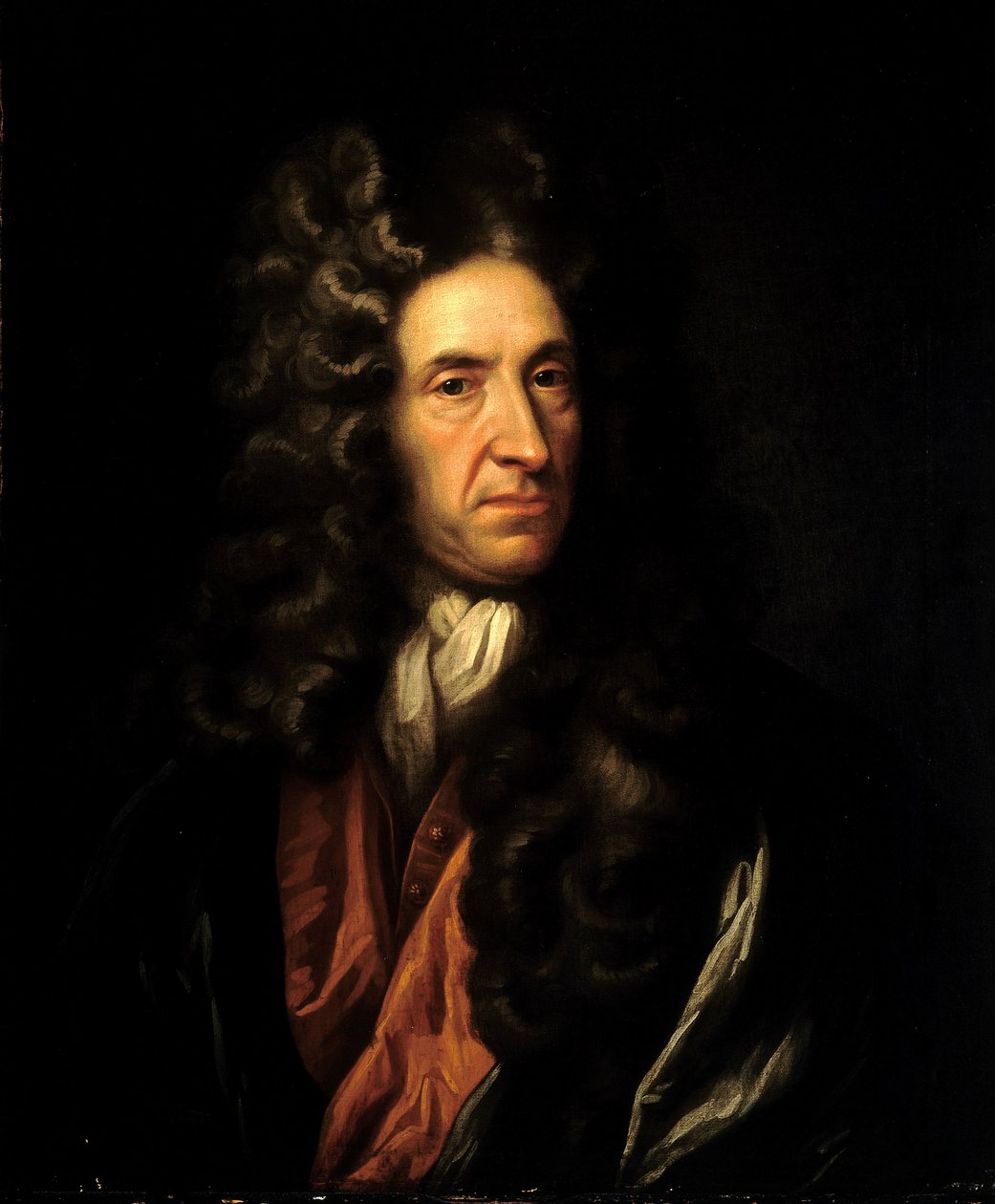Daniel Defoe (1660-1731) od Godfrey (manner of) Kneller
