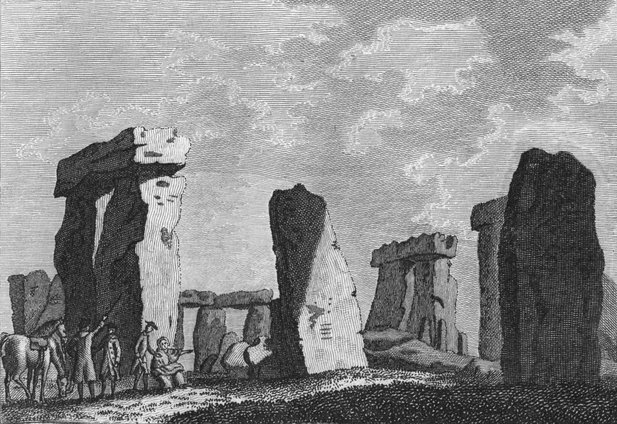 Stonehenge, Wilts, 1776 od Godfrey