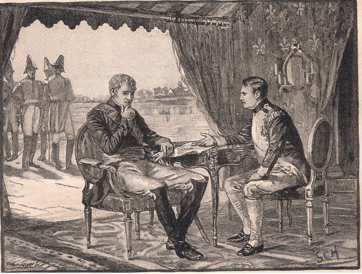 Smlouva z Tilsitu z roku 1807 od Godfrey C. Hindley