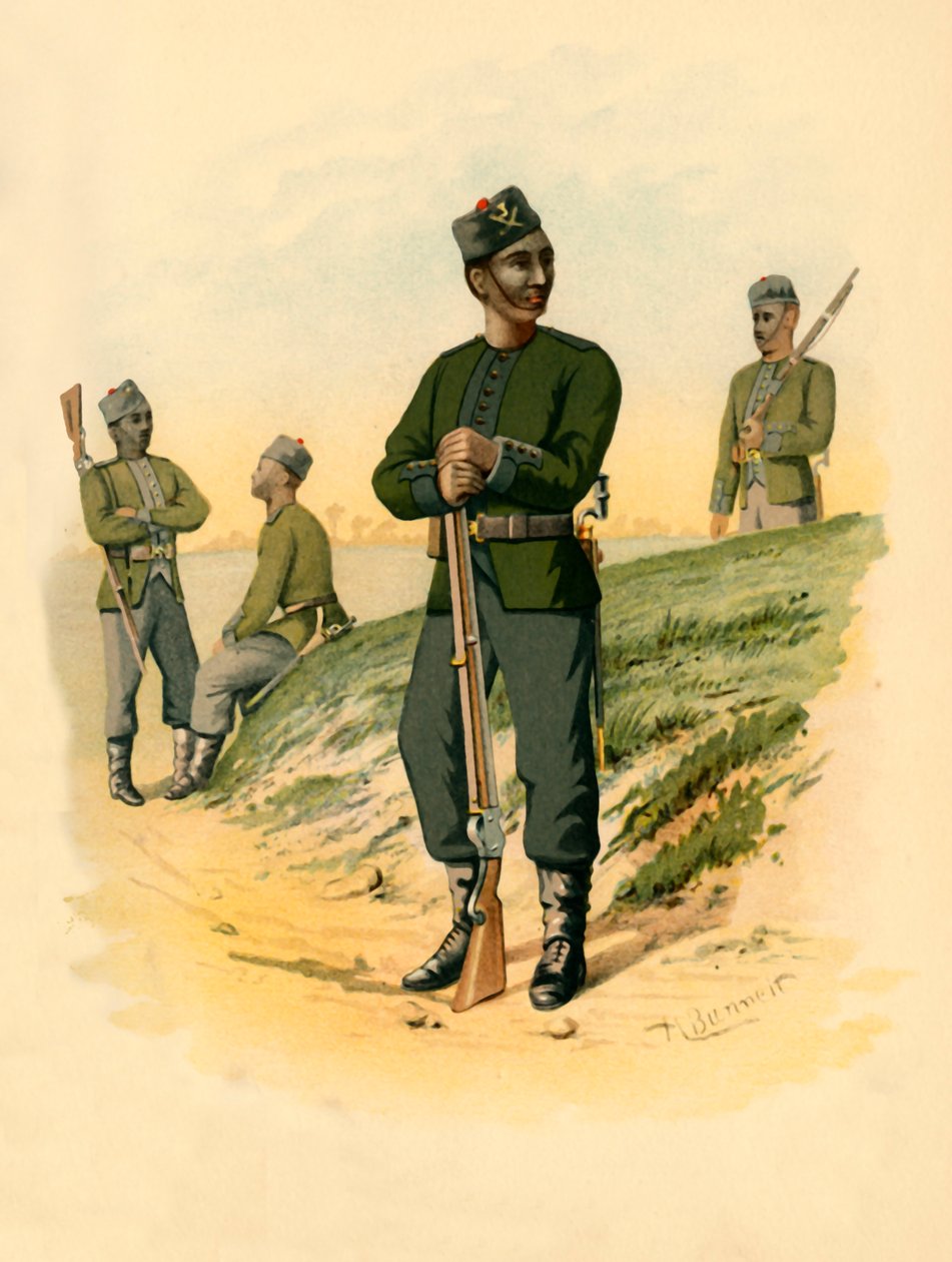 Třetí Gorkhas, 1890. od Godfrey Douglas Giles