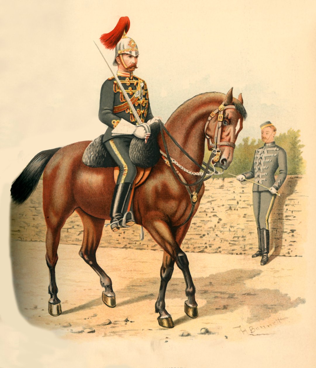 6. pluk jezdeckých husarů, Kanada, 1890. od Godfrey Douglas Giles