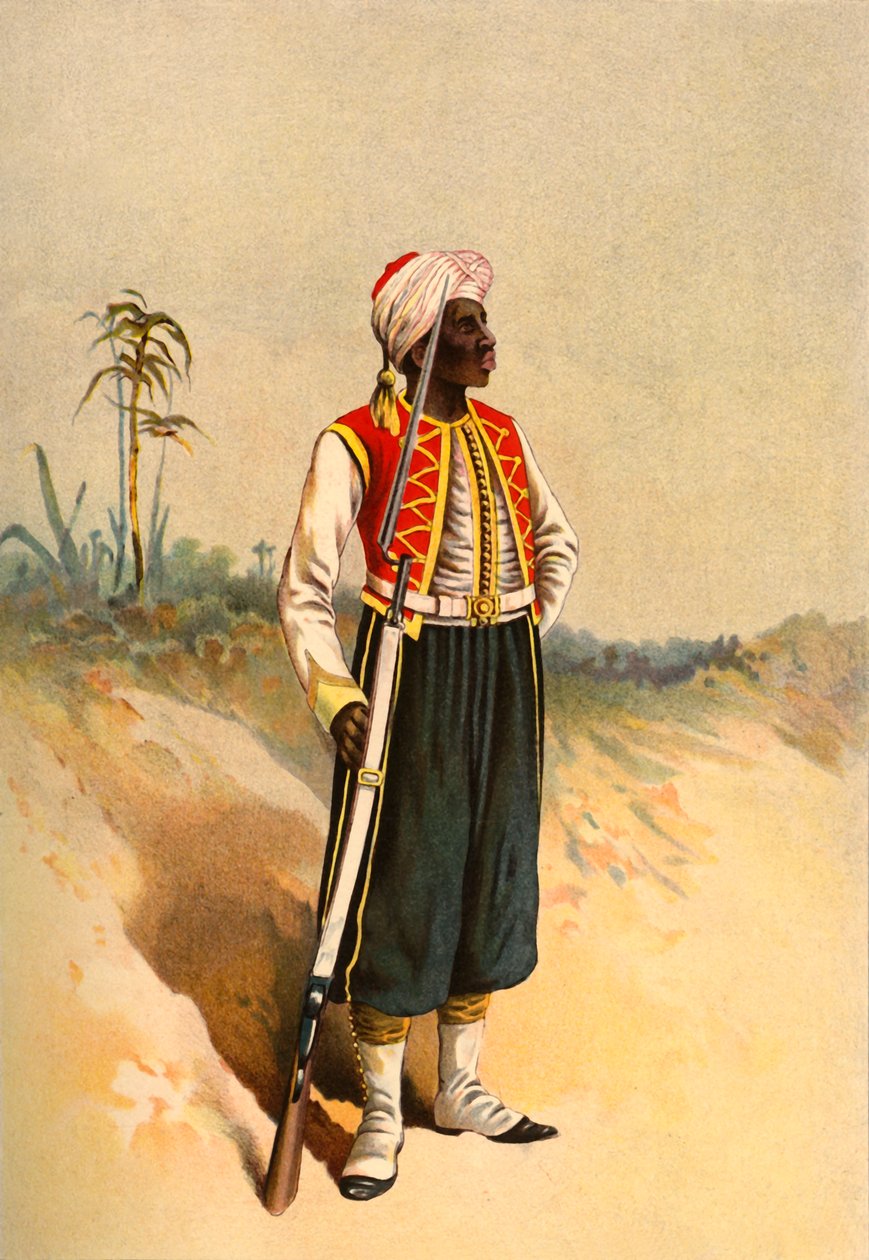 Západoindický pluk, 1890. od Godfrey Douglas Giles