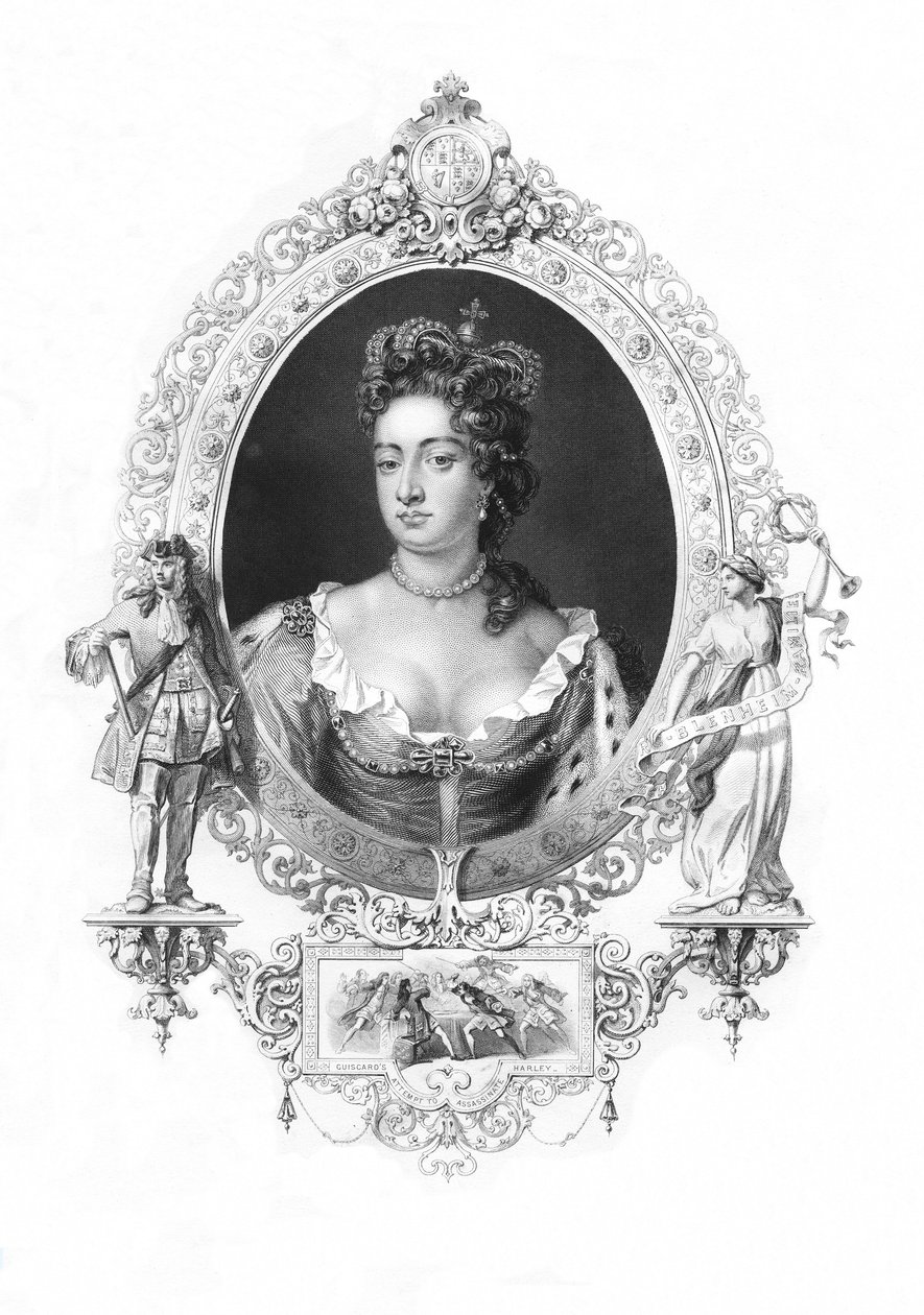 Anny královny Velké Británie od Godfrey Kneller