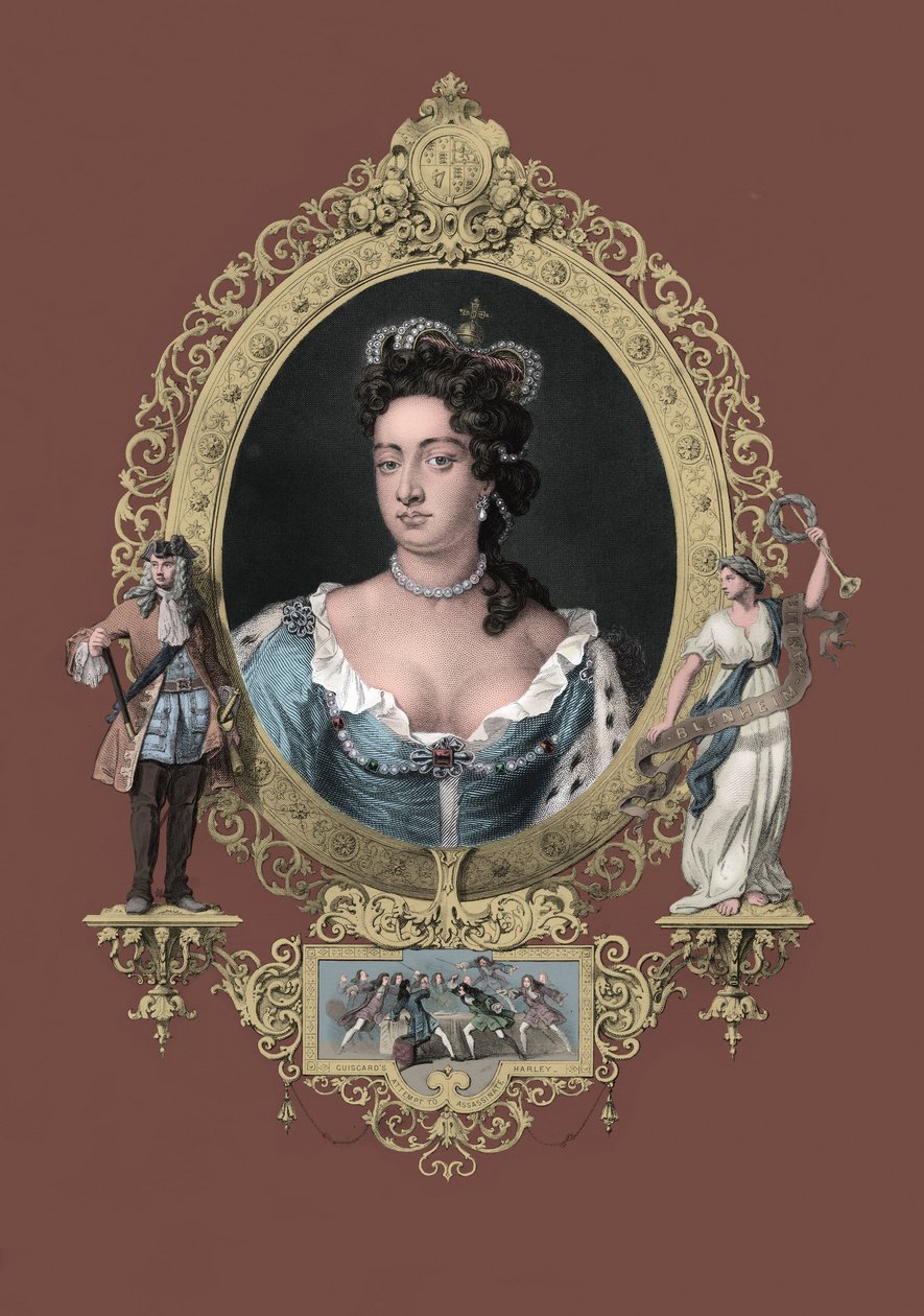 Anny královny Velké Británie od Godfrey Kneller