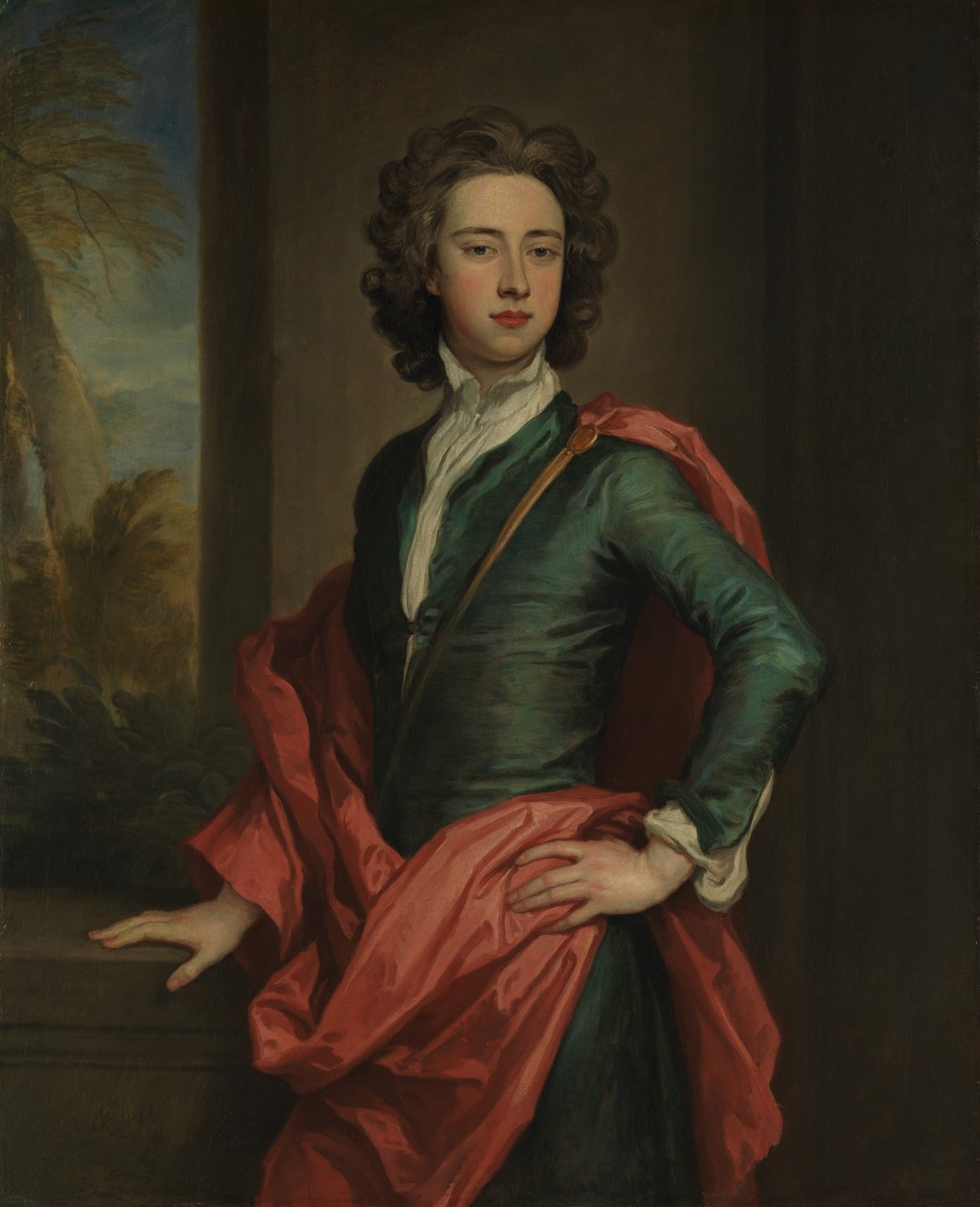 Charles Beauclerk 1670-1726, vévoda ze St. Albans, ca. 1690-95. od Godfrey Kneller