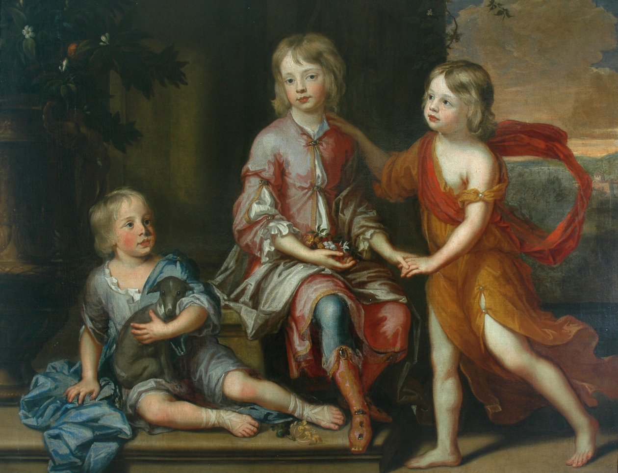 Děti rodiny Howardových od Godfrey Kneller