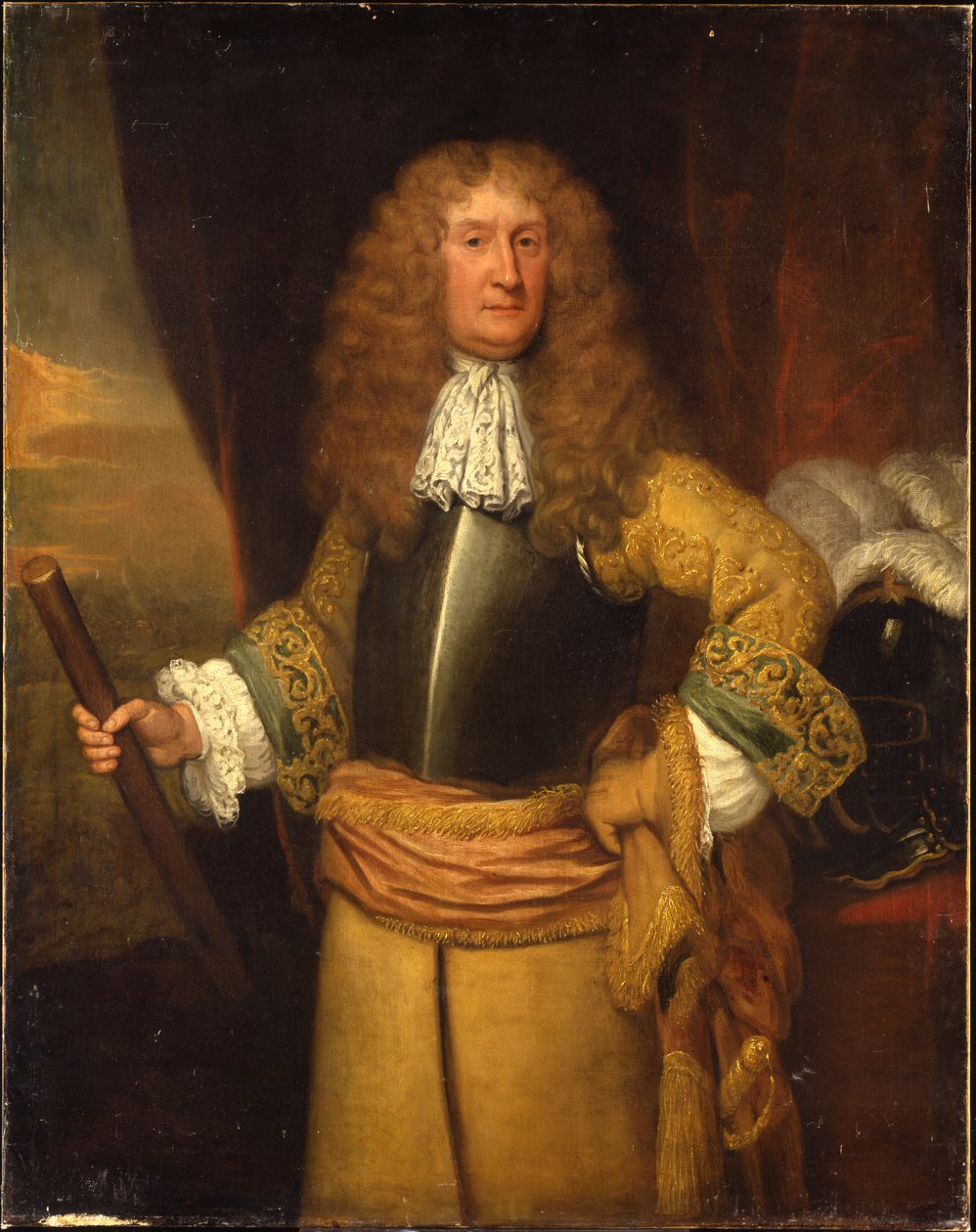 Henry, 3. lord Arundell z Wardouru, držící taktovku jako mistr koně, kolem roku 1680 od Godfrey Kneller