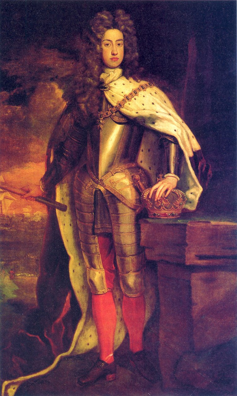 císař Svaté říše římské Karel VI (1685-1740), arcivévoda Karel od Godfrey Kneller