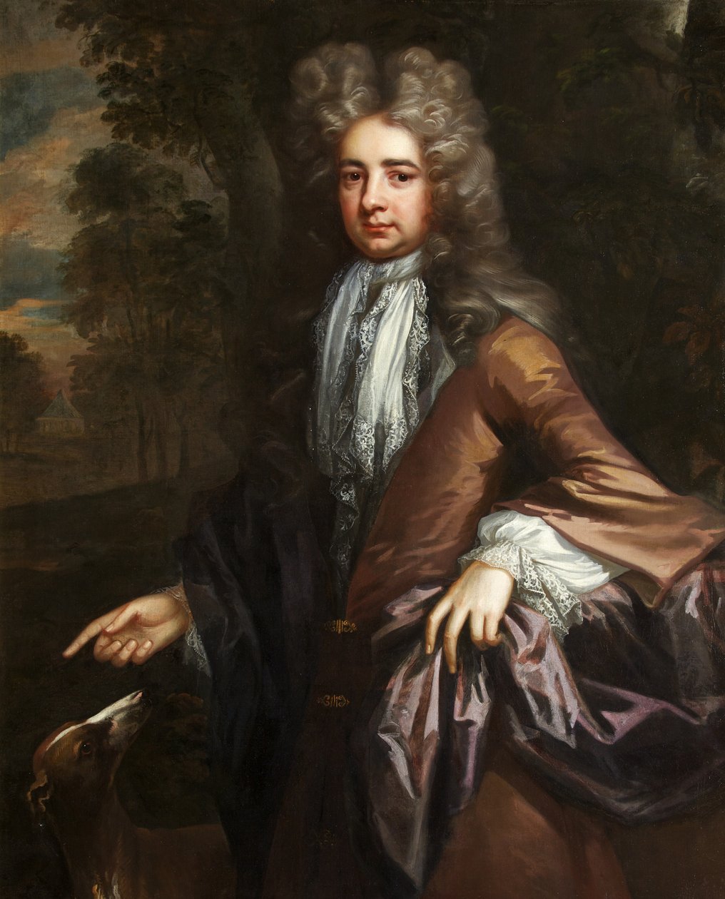 John Scrope, zapisovatel z Bristolu (olej na plátně) od Godfrey Kneller