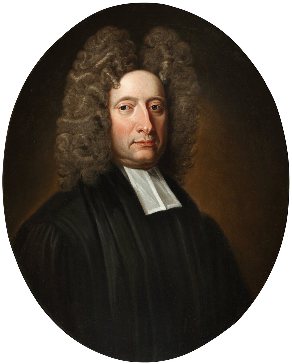 Joseph Harwar, prezident Magdalen College od Godfrey Kneller