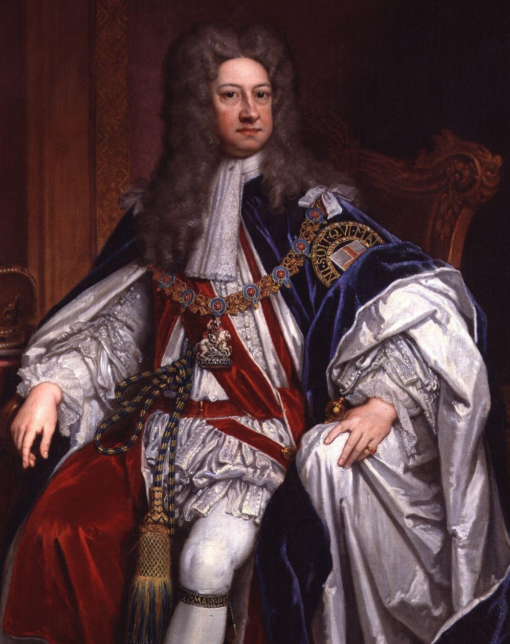 Král Jiří I. od Godfrey Kneller