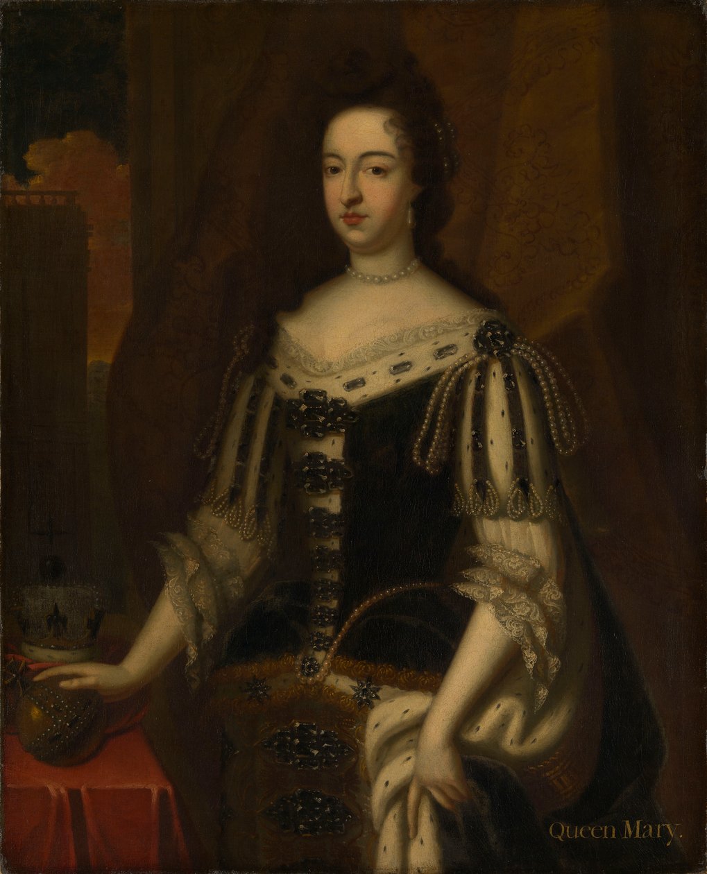 Marie II (1662-1694), konec 17. století (olej na plátně) od Godfrey Kneller