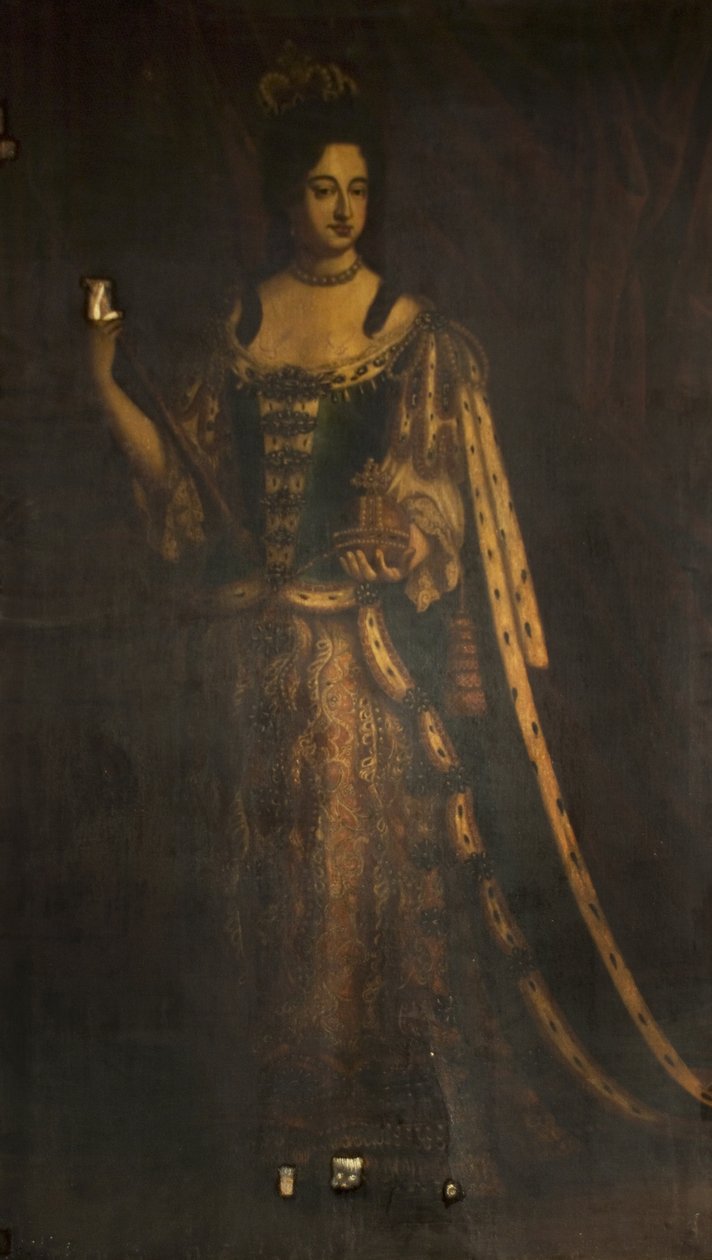Marie II, 1691 od Godfrey Kneller