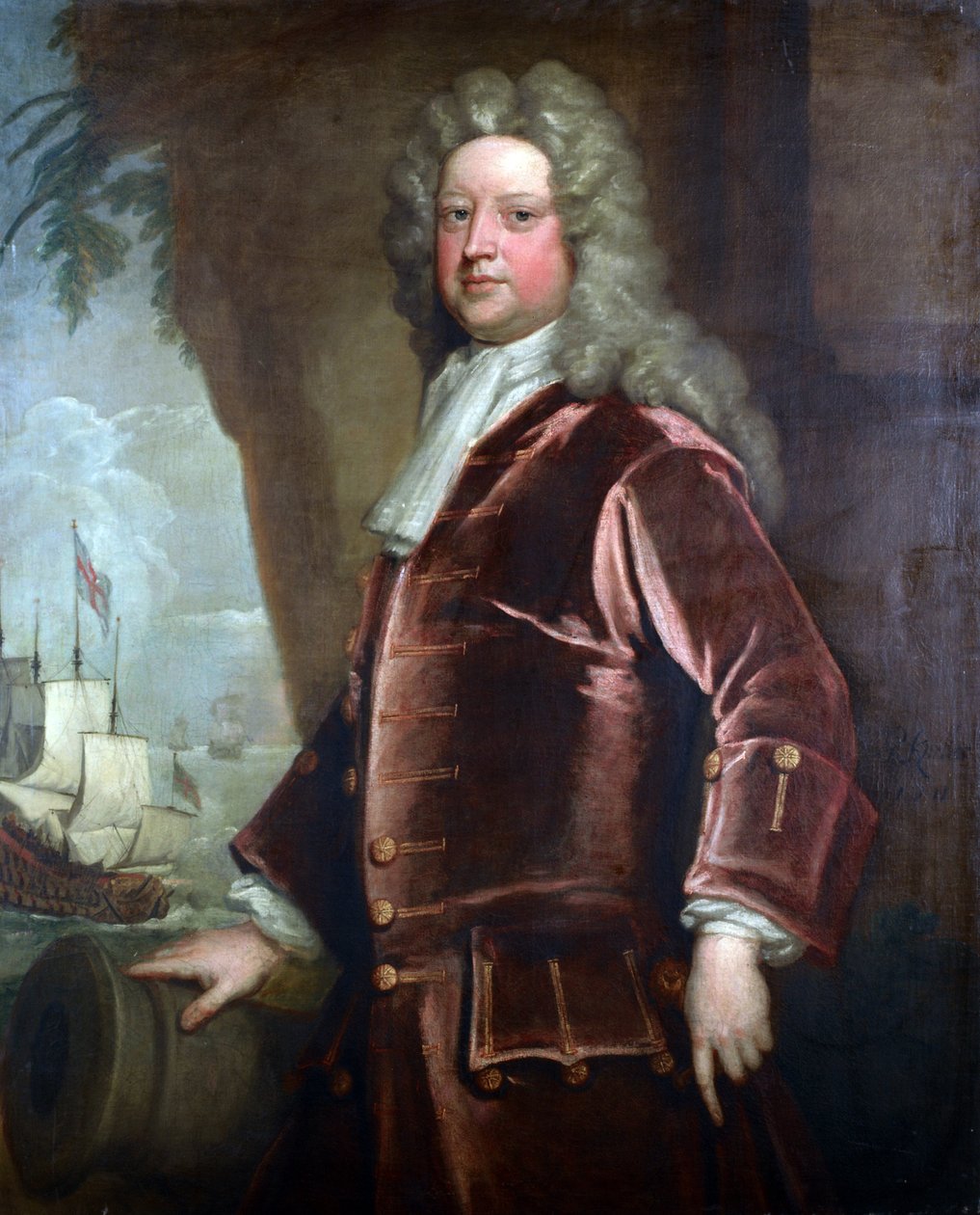 Portrét admirála sira Johna Norrise od Godfrey Kneller