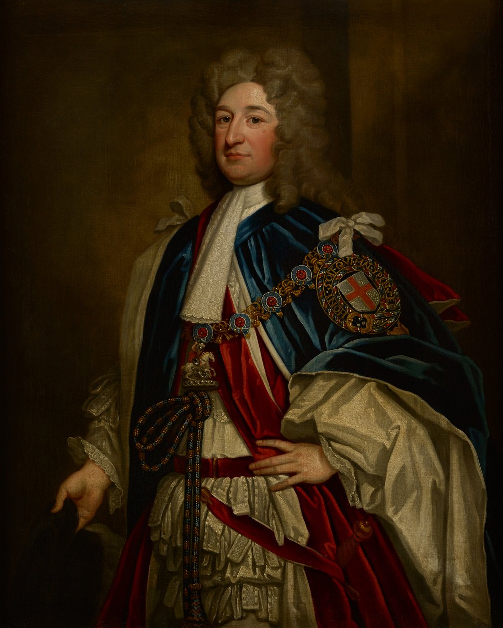 Portrét Charlese Seymoura, 6. vévody ze Somersetu od Godfrey Kneller
