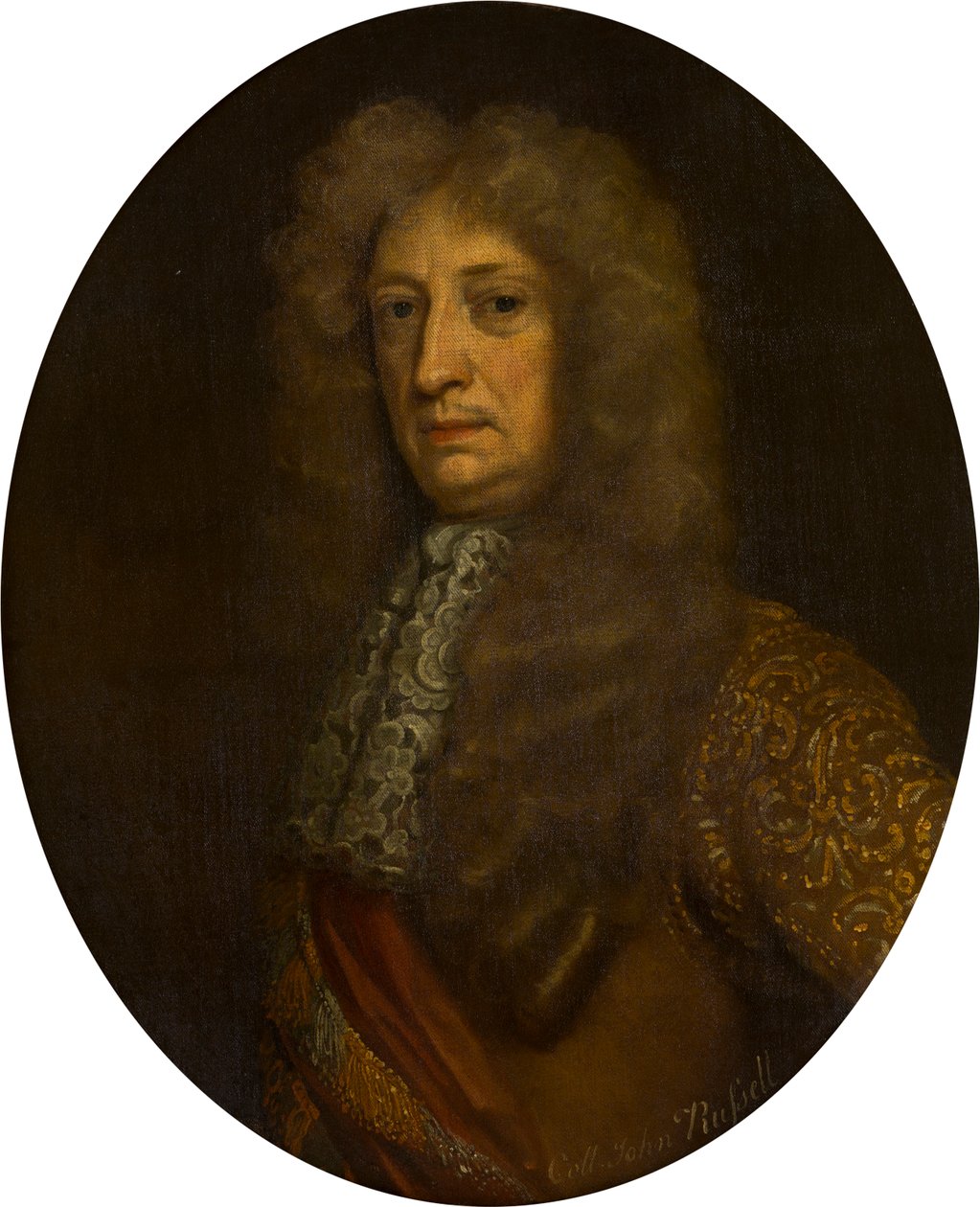 Portrét plukovníka Hon. John Russell (1620-1681), kolem 1646-81 (olej na plátně) od Godfrey Kneller