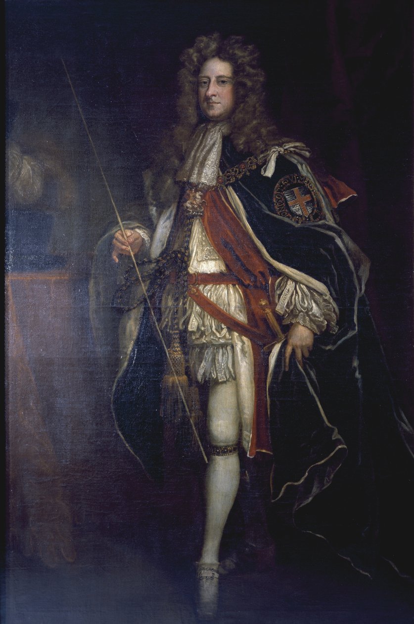 Portrét Williama Cavendishe od Godfrey Kneller