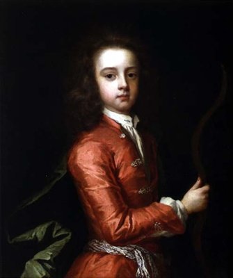 Portrét chlapce, o kterém se říká, že je to vévoda z Gloucesteru, držícího luk, od Godfrey Kneller