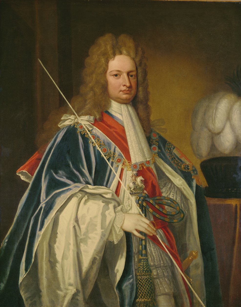 Robert Harley, 1. hrabě z Oxfordu, 1714 od Godfrey Kneller