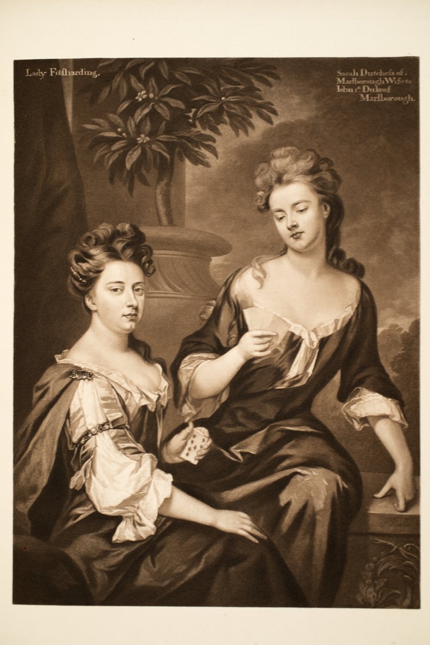 Sarah, vévodkyně z Marlborough a lady Fitzharding, hospoda. 1902 (kolotyp) od Godfrey Kneller