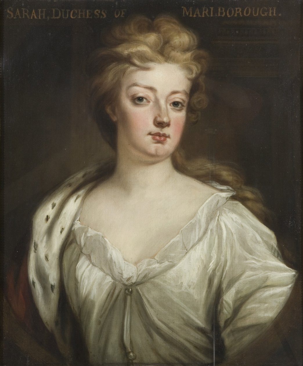 Sarah, vévodkyně z Marlborough, kolem roku 1705 (olej na plátně) od Godfrey Kneller