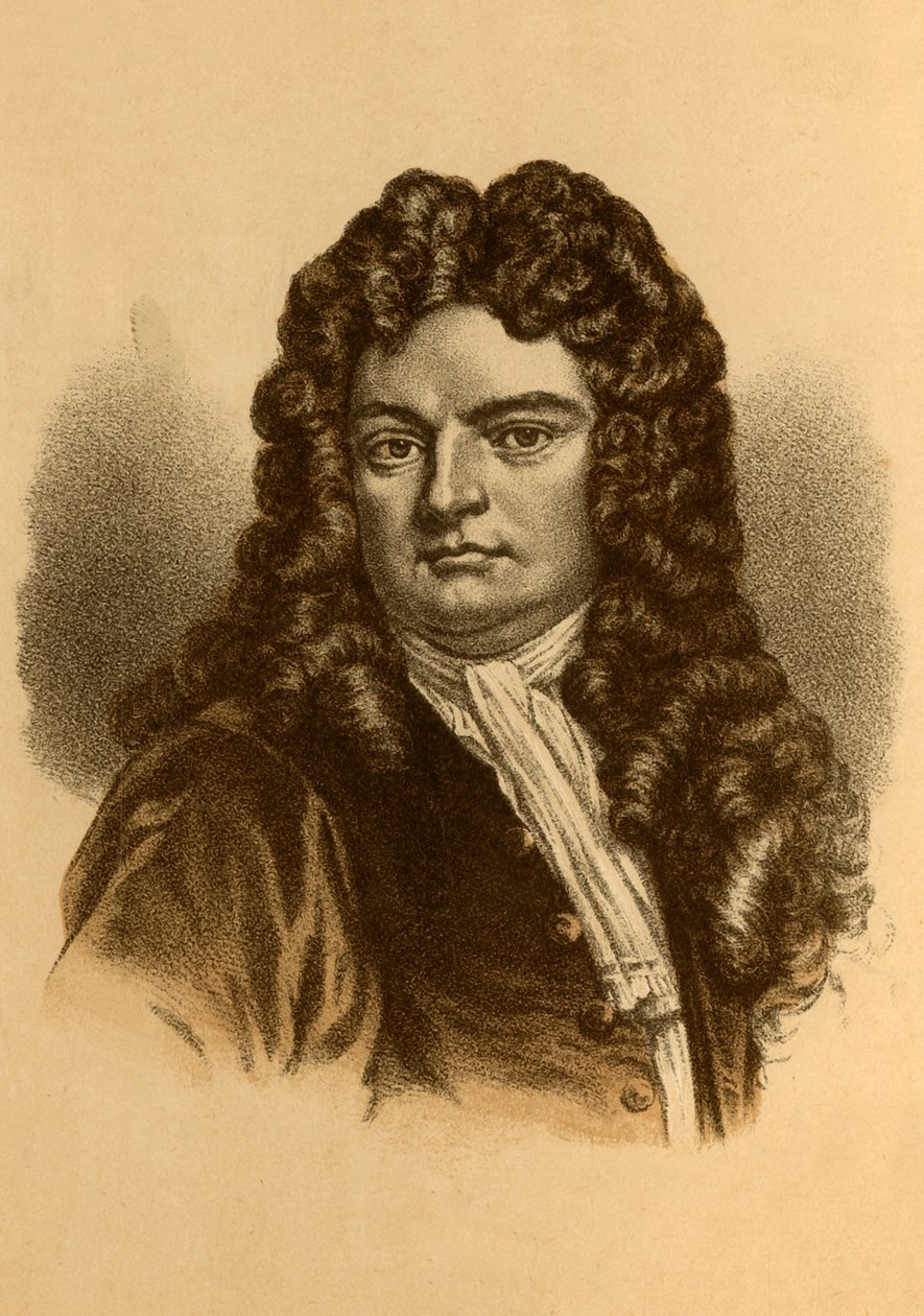Sir Richard Steele, c1710, c1880. od Godfrey Kneller