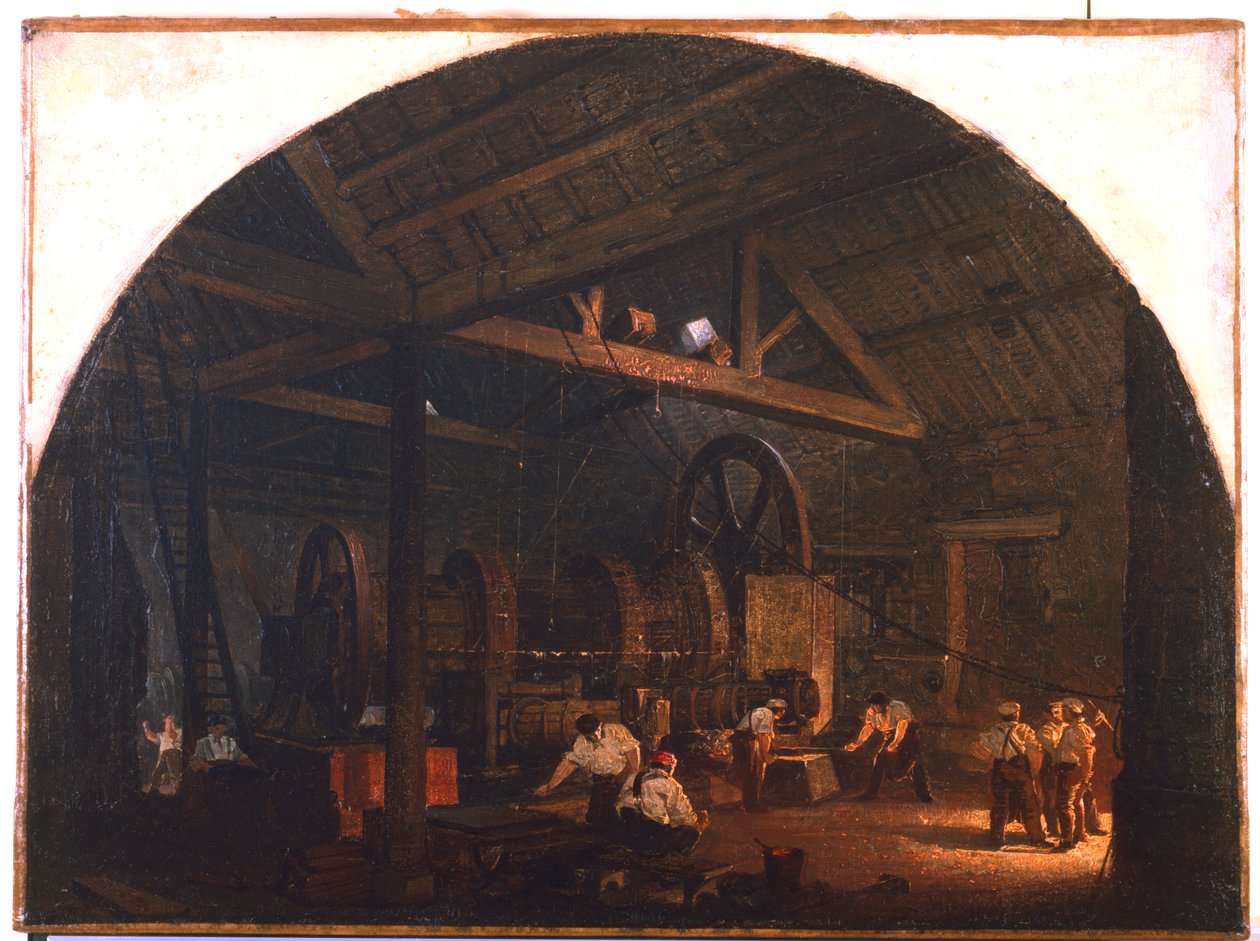 The Tilt Forge, c1845-1866 od Godfrey Sykes