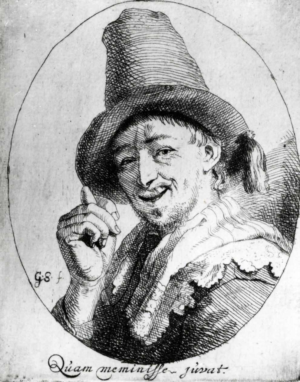 Je dobré si to pamatovat, asi 1660-80 od Godfried Schalcken