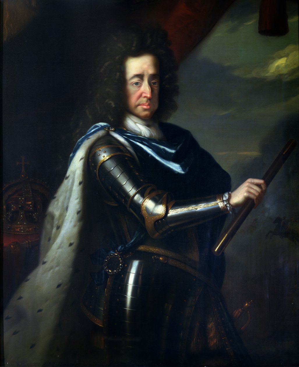 Král Vilém III od Godfried Schalcken