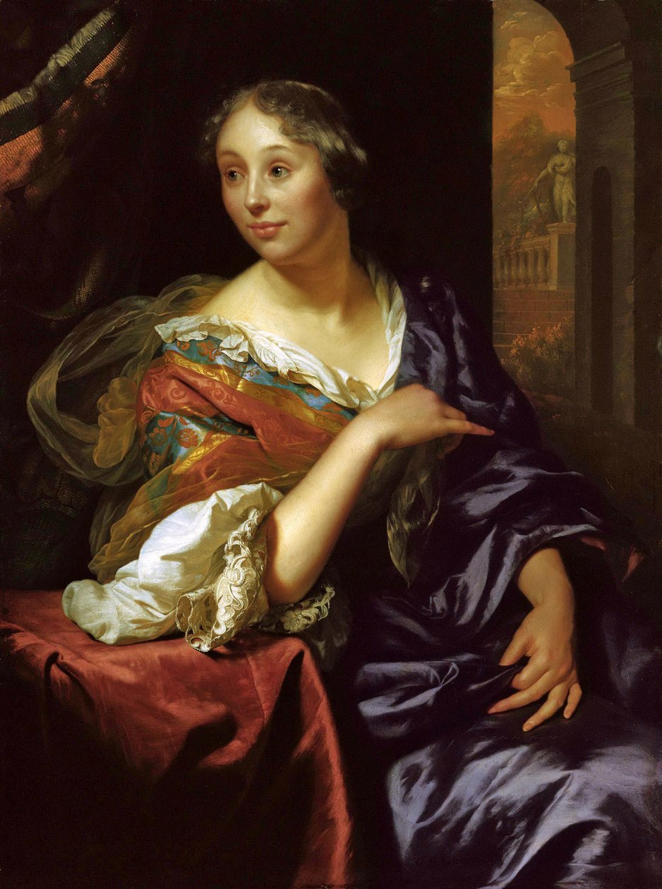 Portrét Françoise van Diemen, 1679. od Godfried Cornelisz Schalcken