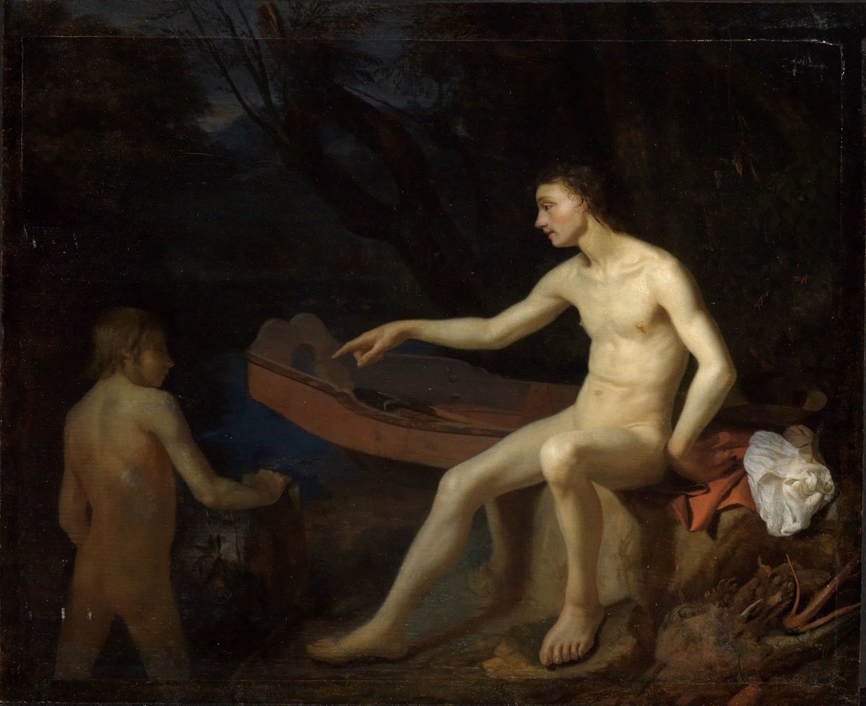 Dvě koupající se ženy od Godfried Schalcken