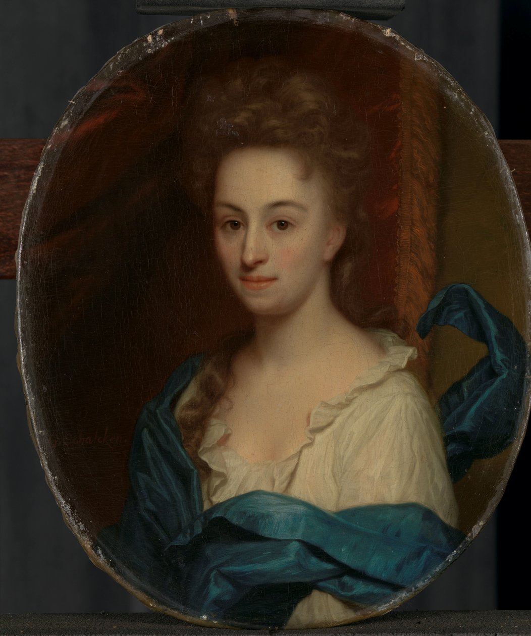 Portrét Josiny Clary van Citters (1671-1753), dcery Josiny Parduyn od Godfried Schalcken