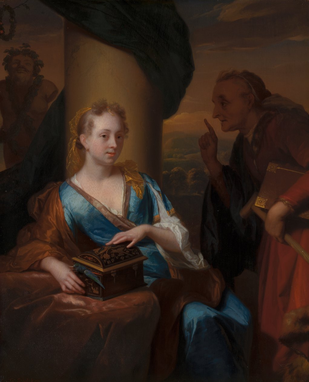 Lekce cudnosti od Godfried Schalcken
