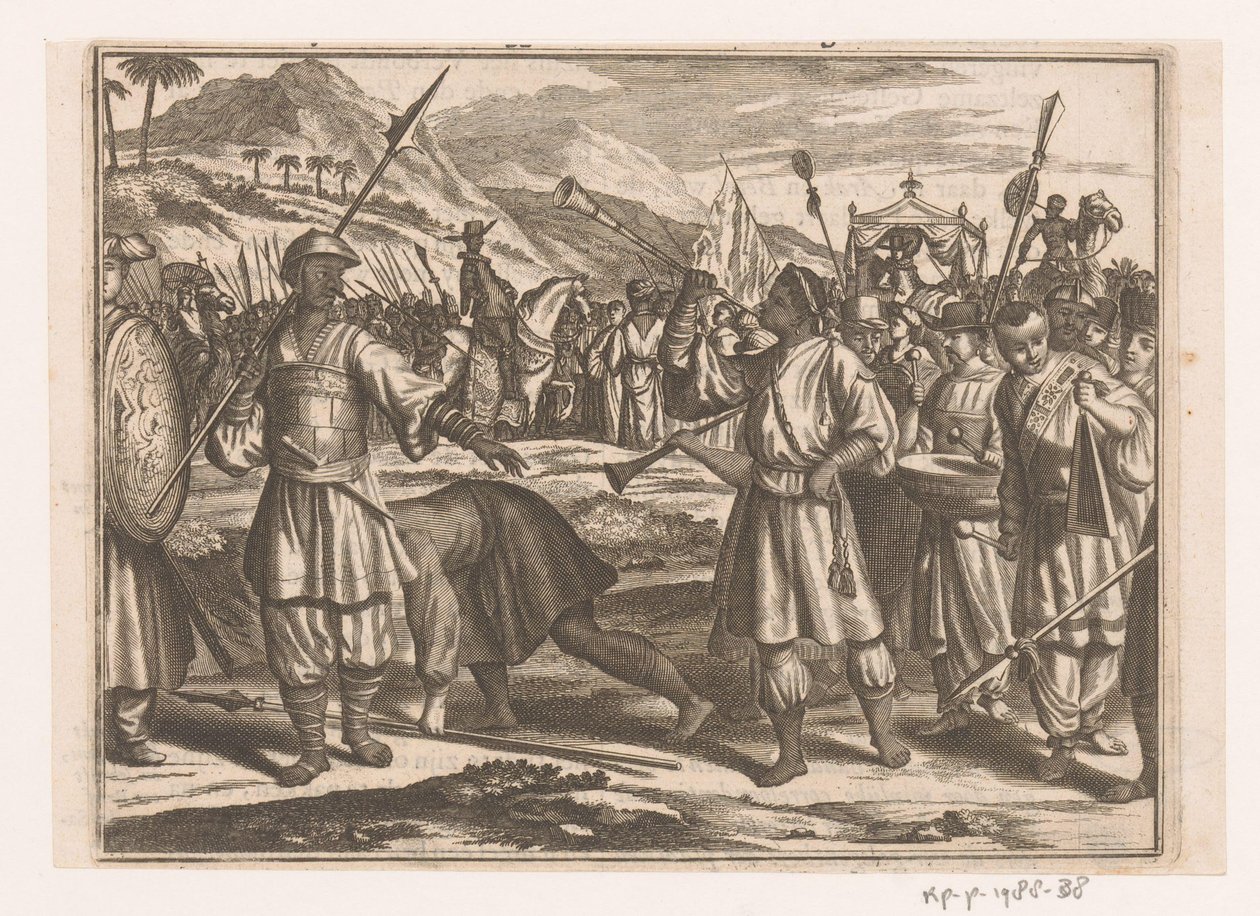 Přijetí Vasco da Gama v Samorine od Gonsales Appelmans