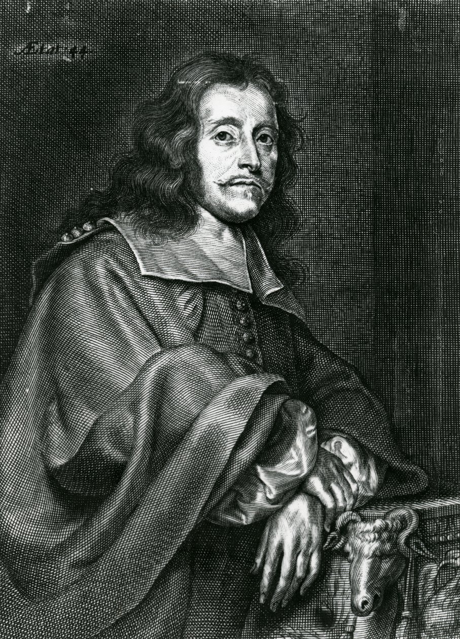 Lucas Faydherbe, rytý Pieter de Jode, publikoval v roce 1739 od Gonzales Coques
