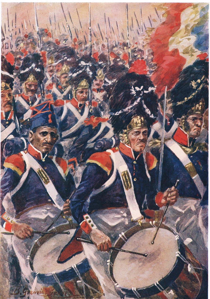 Zákrok Francouzů u Barrosy, ilustrace z 