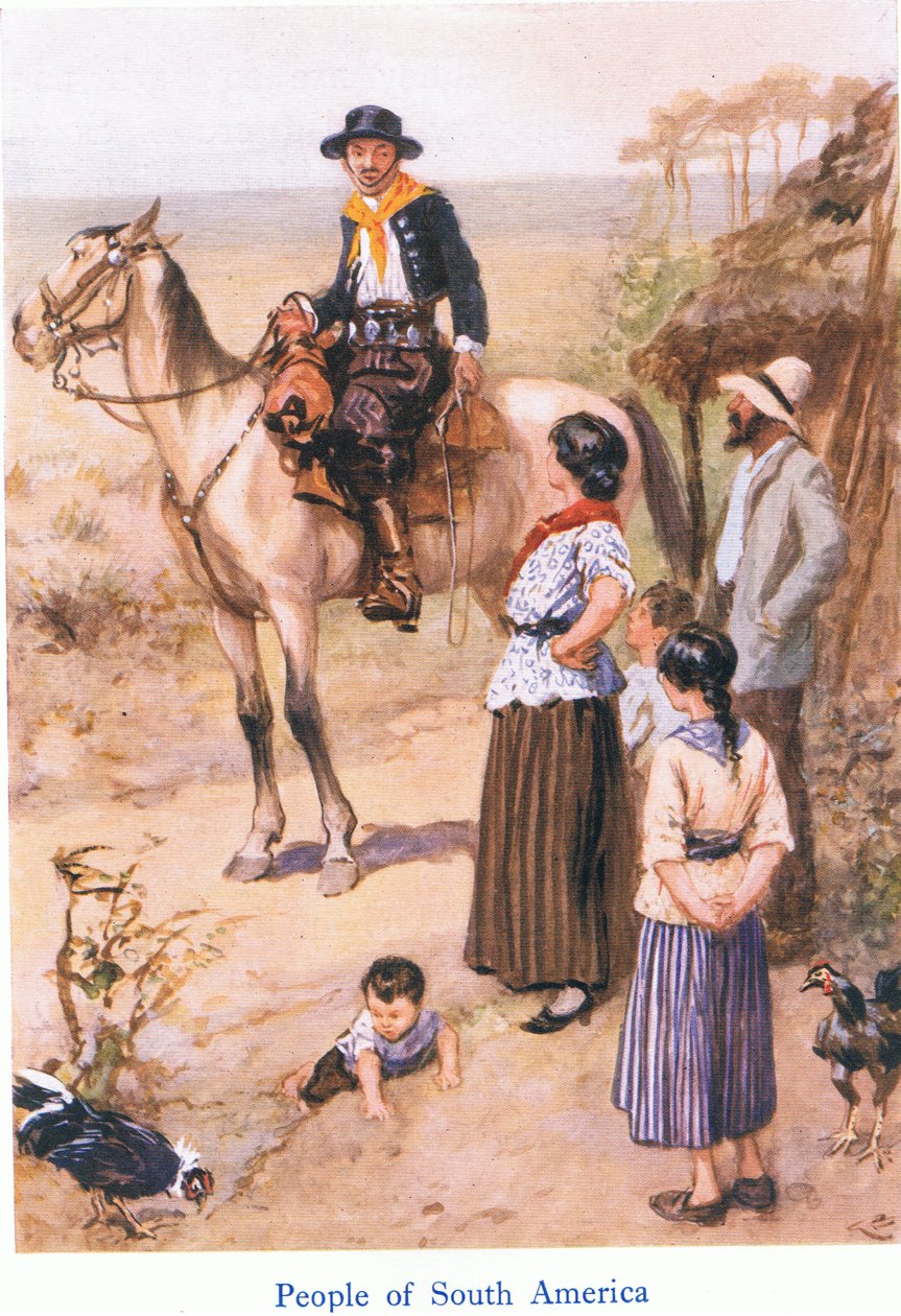 Lidé z Jižní Ameriky od Gordon Frederick Browne