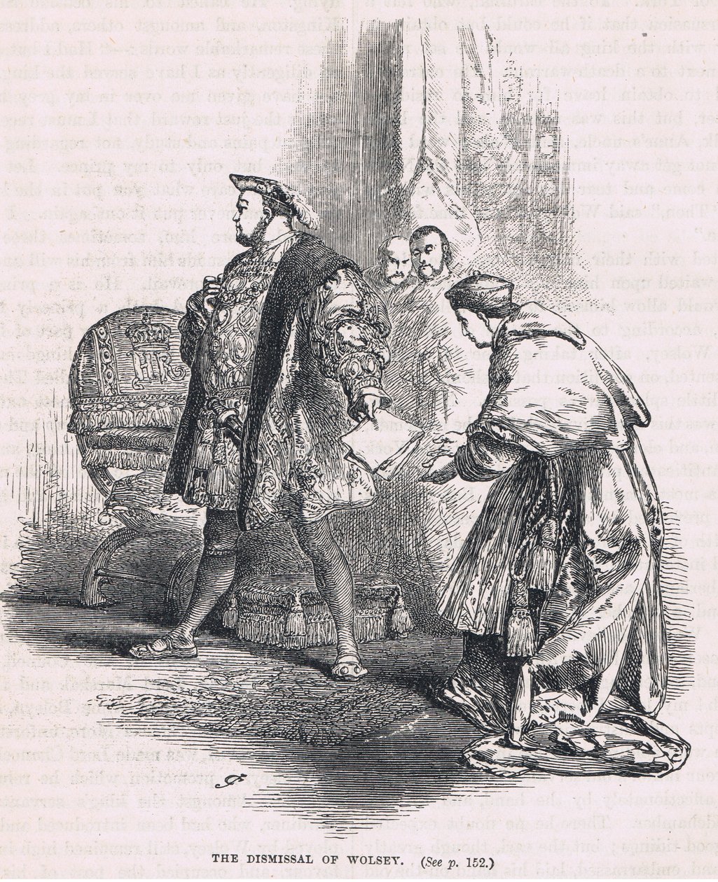 Propuštění wolsey 1530 od Gordon Frederick Browne