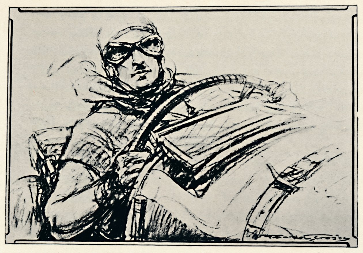 Pamětní panel sira Henryho Birkina v Brooklands, 1937 od Gordon Crosby