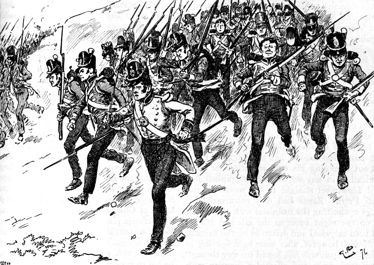 Dilkessova brigáda stráží se objevila, 1896, 1902 od Gordon Frederick Browne