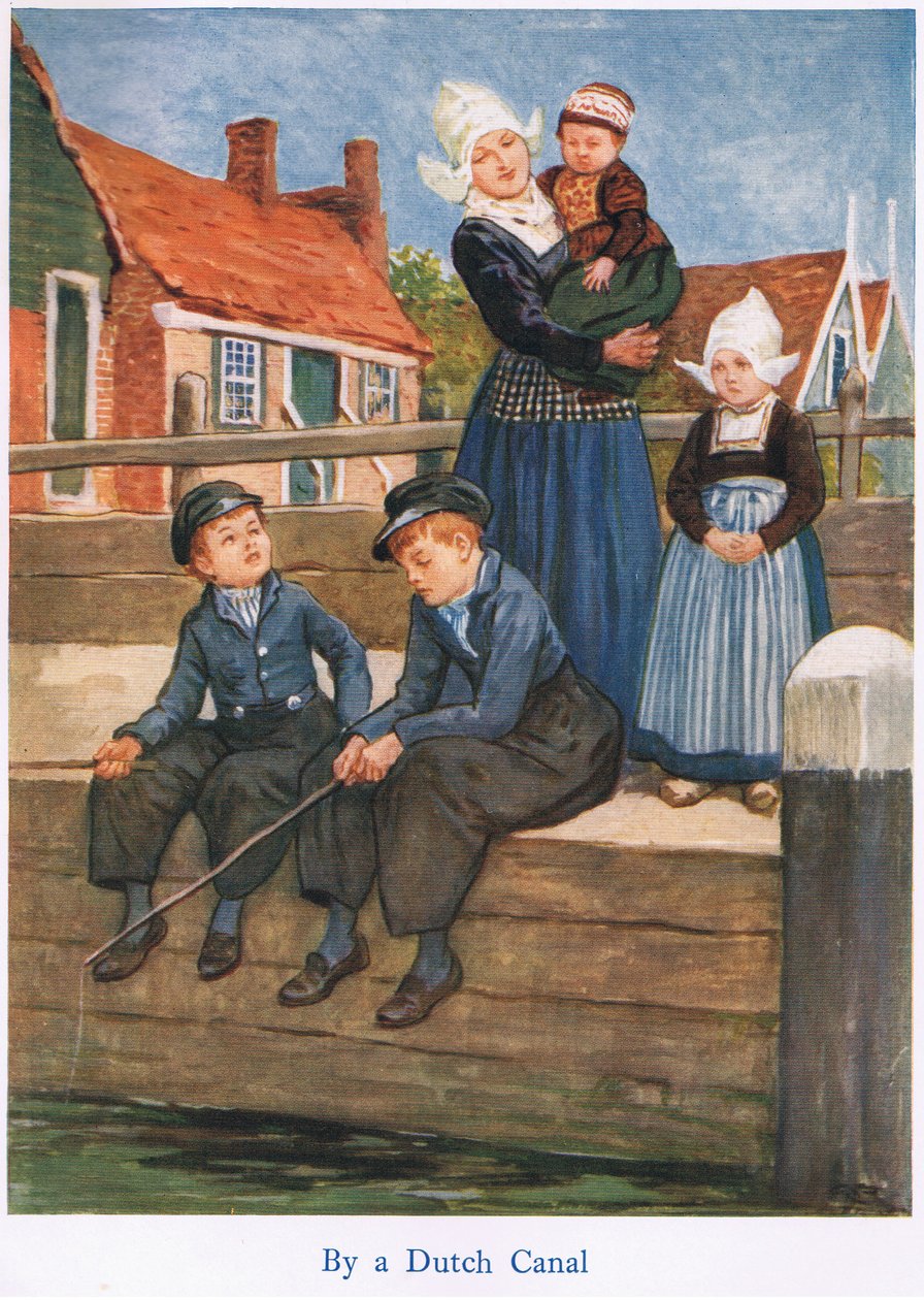 Holandsko: U holandského kanálu od Gordon Frederick Browne