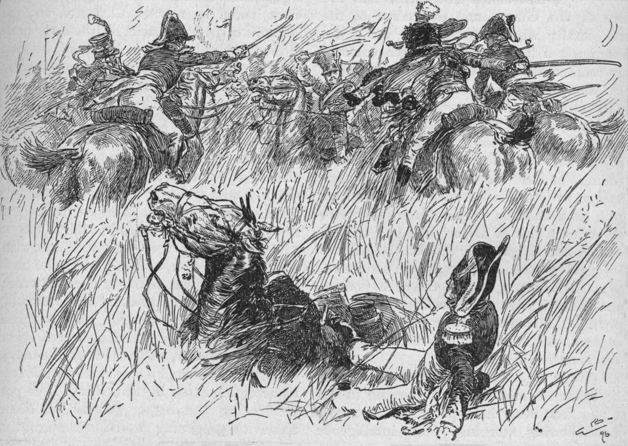 Kůň generálů spadl do příkopu, 1896, 1902 od Gordon Frederick Browne