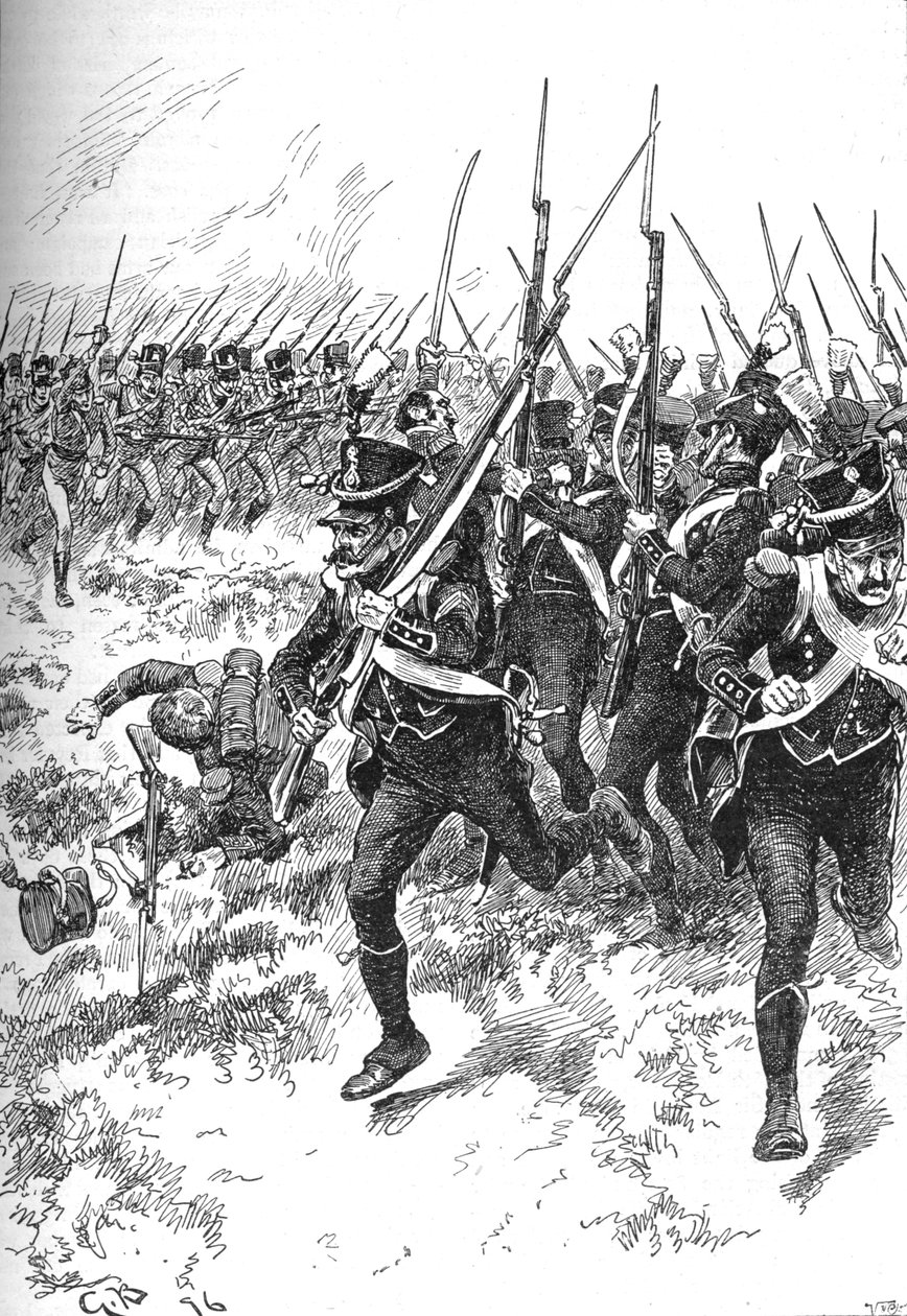 Zlomili se a utekli směrem na Maidu, 1902 od Gordon Frederick Browne