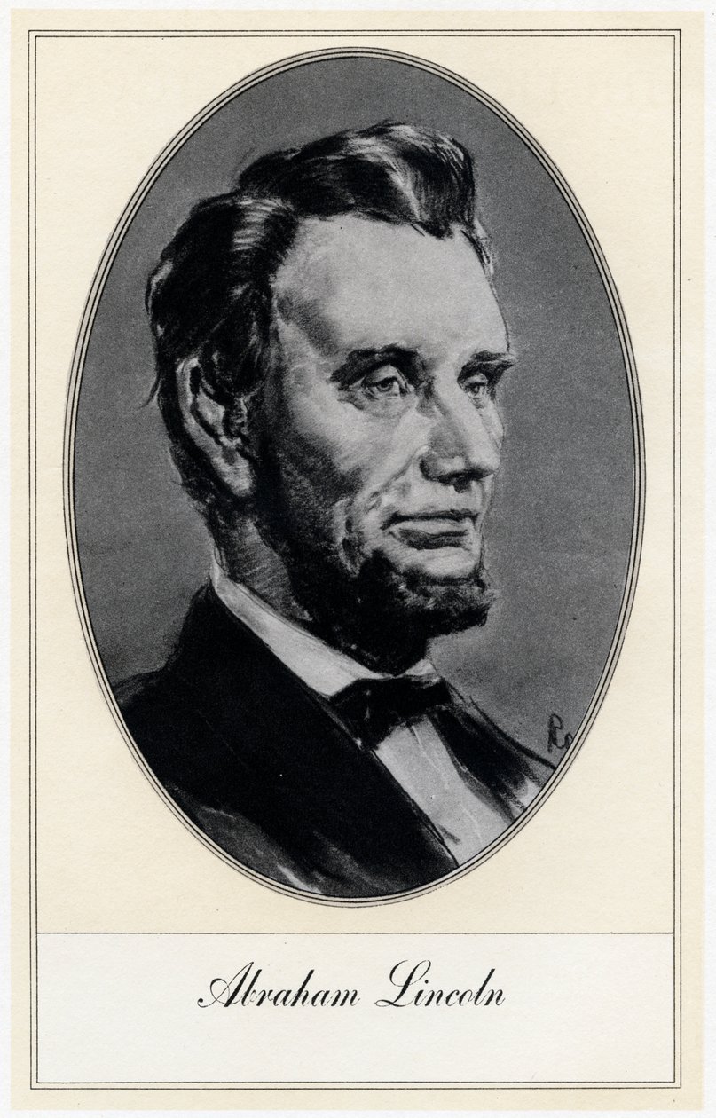 Abraham Lincoln, 16. prezident Spojených států, počátek 20. století od Gordon Ross