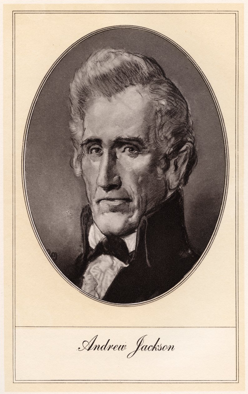 Andrew Jackson, sedmý prezident Spojených států, počátek 20. století od Gordon Ross