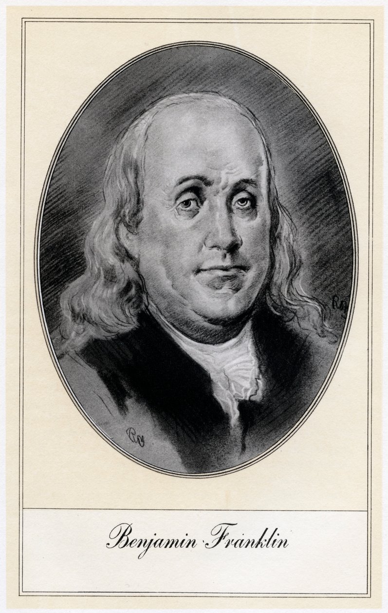 Benjamin Franklin, politická osobnost a státníci Spojených států, počátek 20. století od Gordon Ross