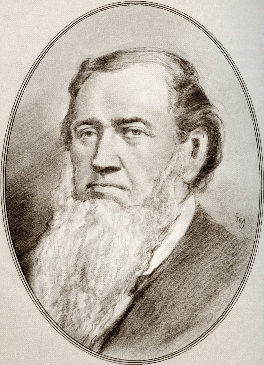 Brigham Young, z Živé biografie náboženských vůdců od Gordon Ross