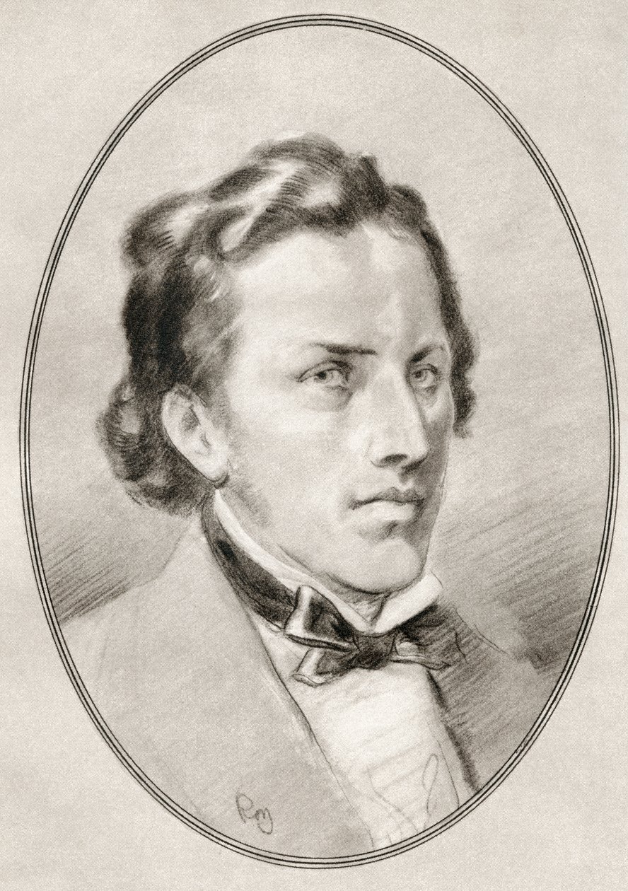 Frederic Francois Chopin, z Živé biografie velkých skladatelů od Gordon Ross