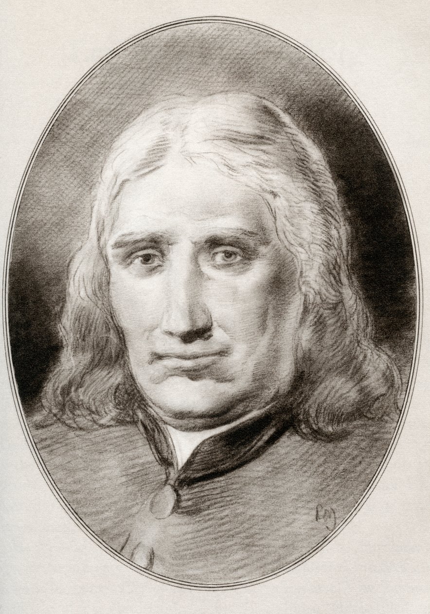 George Fox, z Živé biografie náboženských vůdců od Gordon Ross